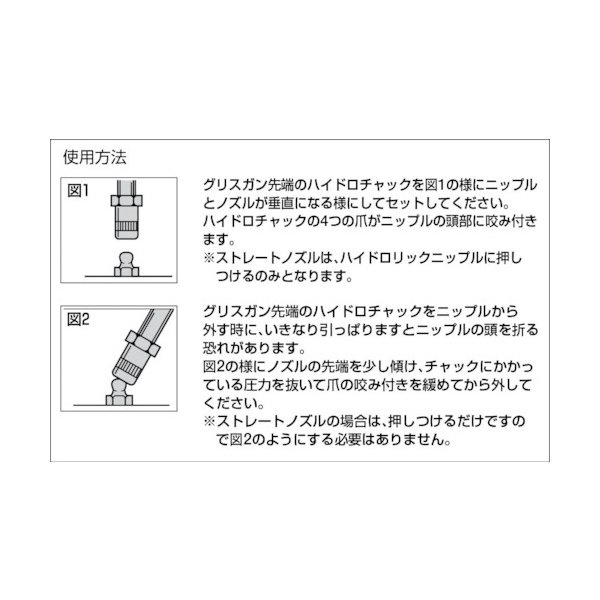 TRUSCO ハイドロチャックノズル 170mm GHX-3C [112-5303] - 溶接
