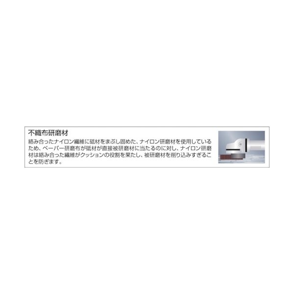 画像2: TRUSCO ナイロンディスク Φ100X15X16 (5個入) #240 GPN100(240) [115-3137] (2)