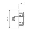 画像3: TRUSCO 樹脂ベアリング Ｅシリーズ フラットタイプ軸穴 外径30mm TEFH3008 [115-7015] (3)