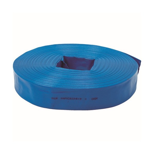 画像1: TRUSCO PVC送排水用ホース 50mm×50m TPVCH-50-50 [115-7057] (1)