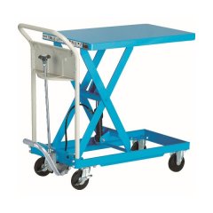 TRUSCO ハンドリフタ 150kg 400X720 オレンジ HLFA-S150 [115-7829