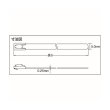 画像2: TRUSCO ステンレスバンド 取り外し可能タイプ W5.0X450L (10本入) STB5450 [116-4816] (2)