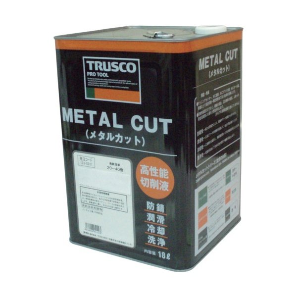 画像1: TRUSCO メタルカット エマルション乳化型 18L MC-5E  [123-0191] (1)