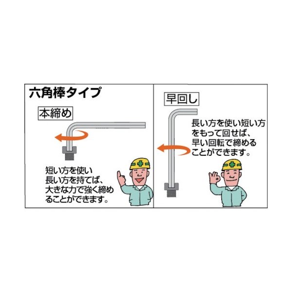 画像2: TRUSCO 六角棒レンチセット 9本組 GX-9S [125-3387] (2)