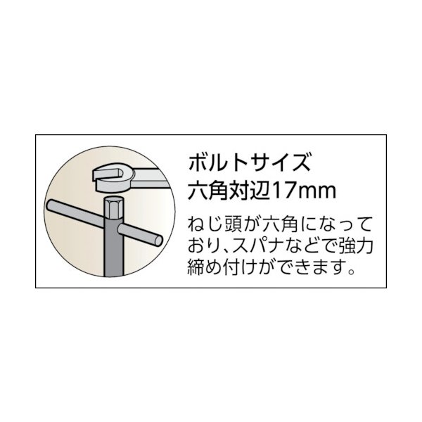 ＴＲＵＳＣＯ Ｌクランプ超強力型 最大口開３００ｍｍＸ深さ１７５ｍｍ