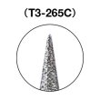 画像4: TRUSCO ダイヤモンドバー Φ8X刃長25.2X軸3 #100 T3-265C [144-1116] (4)