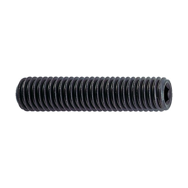 画像1: TRUSCO 六角穴付止めねじ くぼみ先 黒染め M5×4 50本入 B31-0504 [160-4295] (1)
