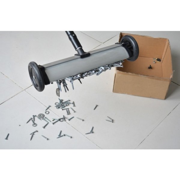 画像4: TRUSCO ハンドマグネットクリーナー キャスター付 吸着力88N THMCC-330 [161-0499] (4)