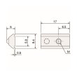 画像2: TRUSCO TSF20用EasyナットSS(M5)CN TSFBPN39 161-3398 (2)