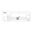 画像2: TRUSCO B64-0440 割ピン ステンレス サイズ4.0×40 20本入 [161-4215] (2)