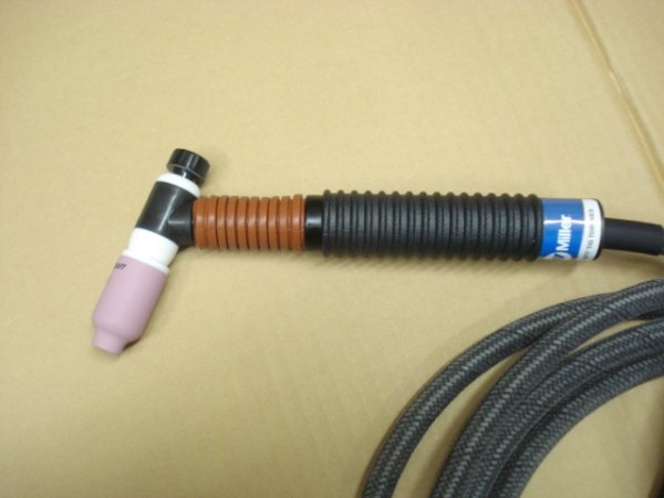 画像1: ダイヘン DA300P 接続仕様 ガスレンズ付200A-3.8M 空冷フレキシブルトーチセット WP200-1726-46V28RG-GL-DA300P (1)