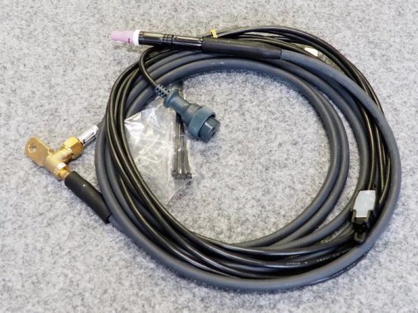 画像1: Panasonic ペンシルタイプ空冷TIGトーチ 120A-4m YT-12TP2 (1)