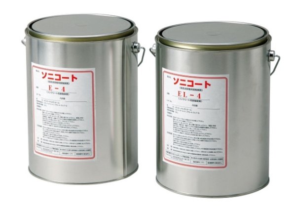 画像1: ソニコート EL-4 (4kg/缶) コンクリート用接触媒質 (1)