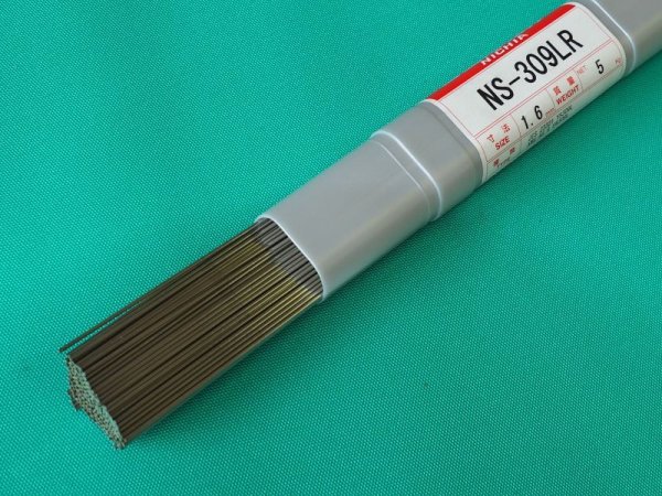 画像1: ステンレスTIG溶接棒 NS-309LR 1kg 小口販売 リサイクルTIG棒ケース入り 日亜溶接棒 ニツコー熔材工業 (1)