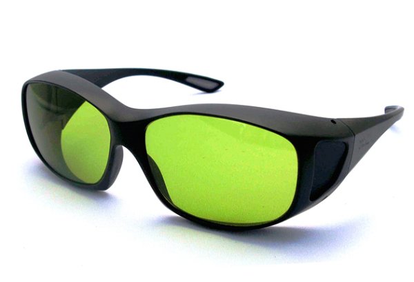 画像1: レーザー用二眼型保護眼鏡 （ＹＡＧ・ファイバー用）メガネ併用可 RSX-4YG-EP 理研オプテック (1)