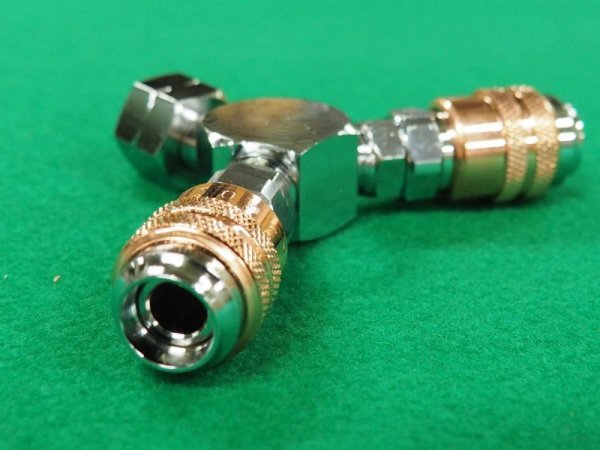 画像3: サンロック ソケット BV-2 調整器分岐用(可燃性ガス) 阪口製作所 (3)