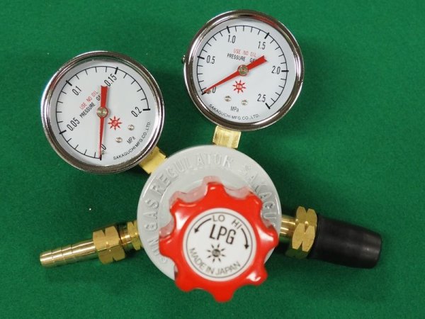 画像2: 工業用プロパン調整器 R-5W 阪口製作所 (2)