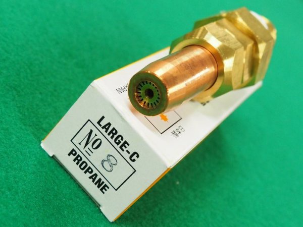 画像3: C型切断火口(プロパン(LP)用) 千代田精機 (3)