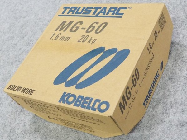 画像2: 高張力鋼(マグ材料) MG-60 1.6mm-20kg 神戸製鋼所 (2)