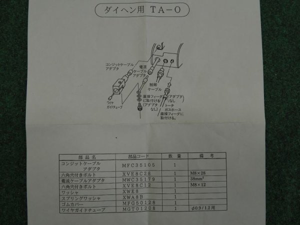 画像3: Panasonic CO2/MAG溶接用トーチ用アダプタ CC金具タイプ用YX-35UDB2（旧TAO） (3)