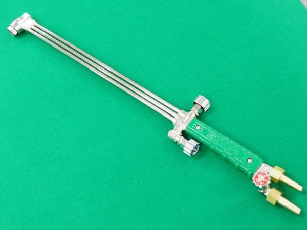 画像2: 中圧切断器 ストロング-8 直頭 1200L (竿バンド2箇所) バルブ式 本体のみ 千代田精機  (2)