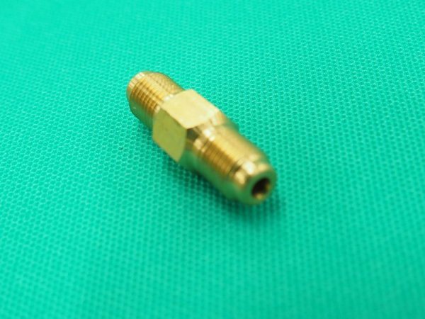 画像2: 両オンニップル 両端 3/8-24UNF メスねじをオスねじに変換 430B10相当品 (2)