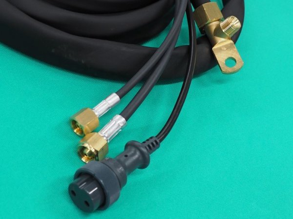 画像3: Panasonic 標準水冷レッドTIGトーチ 300A-4m YT-30TSW2 (3)