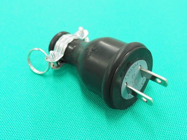 画像1: 防水プラグ MP2518 2P 15A.125V 明工社 (1)