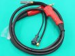 画像1: Panasonic CO2/MAG溶接用トーチ RED TORCH 4（パルス用） YT-35CSG4 3m (1)