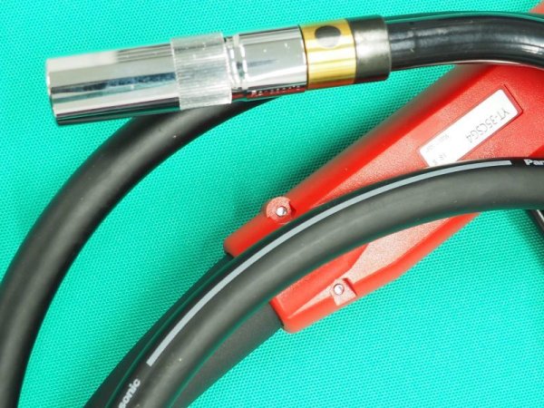 画像2: Panasonic CO2/MAG溶接用トーチ RED TORCH 4（パルス用） YT-35CSG4 3m (2)