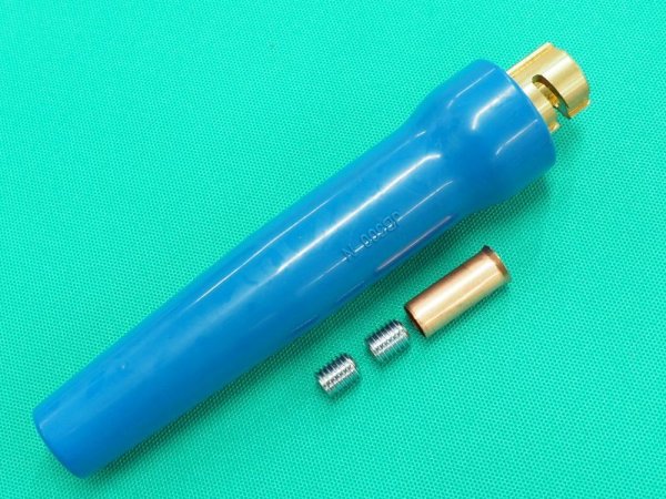 画像1: ケーブルジョィント(青色)JB500 メス 500A  三立電器 (1)