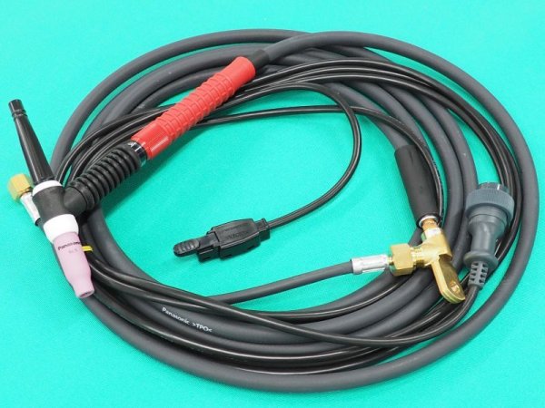 画像3: Panasonic フレキシブル型空冷TIGトーチ 150A-4m YT-15TSF2 (3)