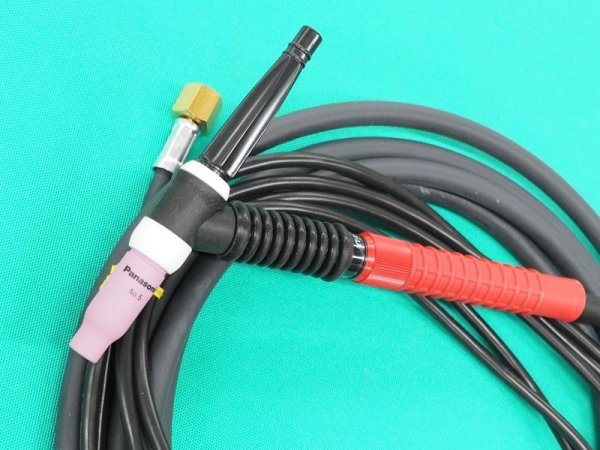 画像2: Panasonic フレキシブル型空冷TIGトーチ 150A-4m YT-15TSF2 (2)