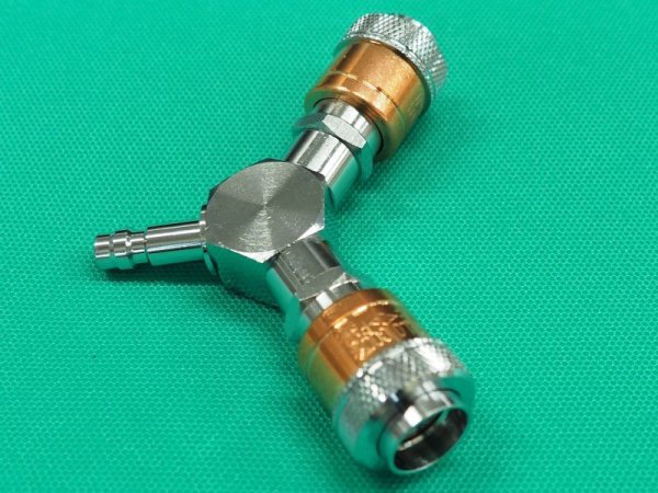 画像3: アポロコック 燃料ガス用ホース分岐ソケット(プラグ付) BS-2P  小池酸素工業 (3)