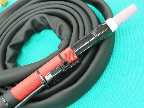 画像2: Panasonic ペンシルタイプ水冷TIGトーチ 300A-4m YT-30TPW2 (2)