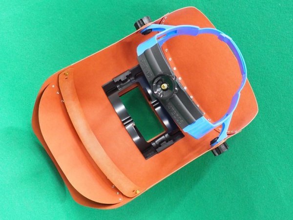 画像3:  被り面 リベッティング遮光面(ファイバー製)No.C003 (3)