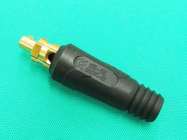 画像2: 溶接機用 小型オスコネクター DINSEオス小 4734-301(#36238) (2)