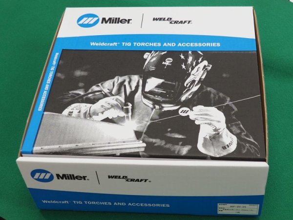 画像5: 【日立TIGアナログ機接続仕様】ウェルドクラフト製/ガスレンズ用水冷TIGトーチ 250A 7.6M 日立アナログ機接続仕様 WP-20-25 (SY-GL9-2.4-#6/SY-HIT-8W) (5)