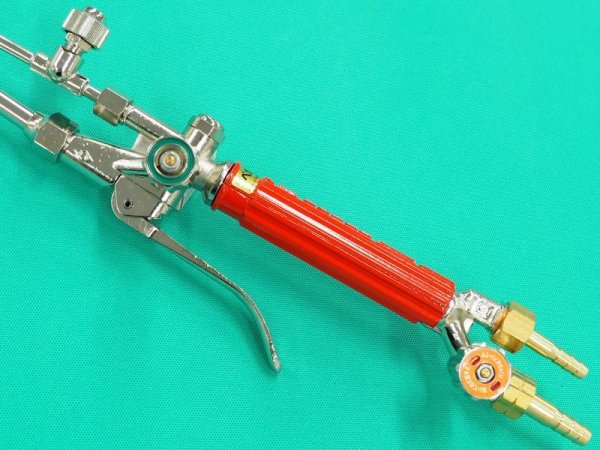 画像2: ペガサス中圧切断器 S型 レバー式 本体のみ(火口なし) (2)