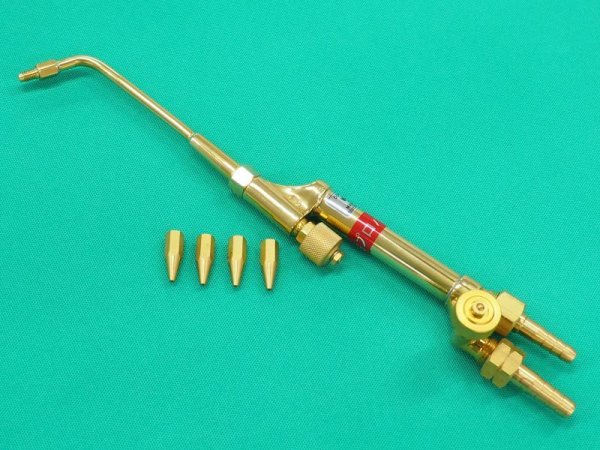 画像2: 00号溶接器(火口4本付) WT-00 アセチレン用 阪口製作所  (2)