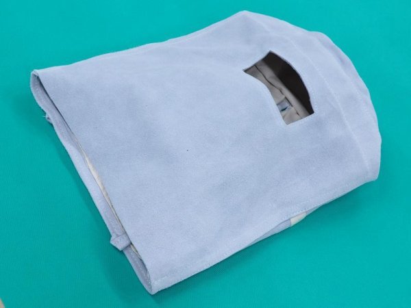 画像2: 床革頭巾 MET-1 大中産業 (2)