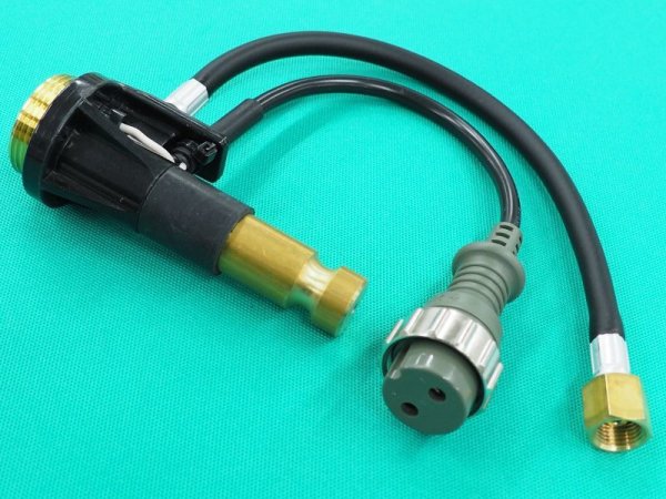 画像2: Panasonic送給装置用ダイヘン ブルートーチII/III 接続アダプター K4904A00  (2)