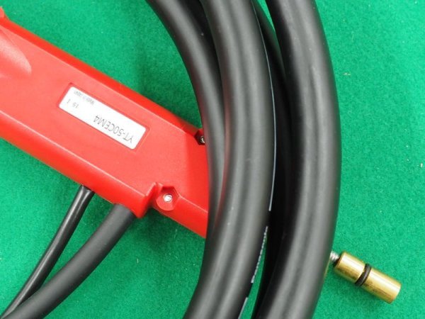 画像2: Panasonic CO2/MAG溶接用トーチ RED TORCH 4 YT-50CEM4 4.5m 軽量タイプ (2)