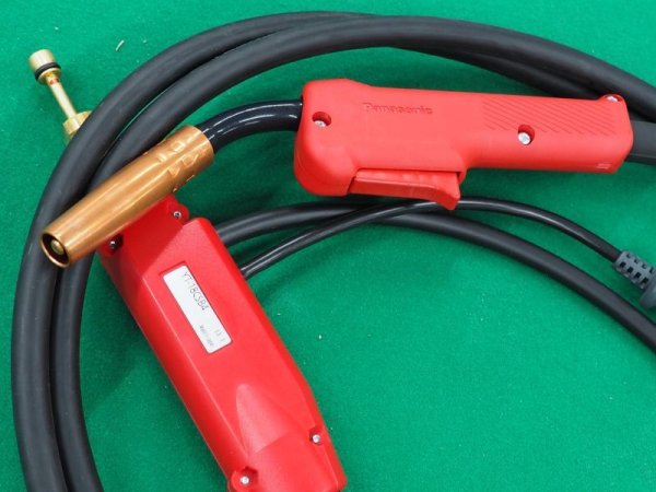 画像2: Panasonic CO2/MAG溶接用トーチ RED TORCH 4 YT-18CSB4 3m (2)