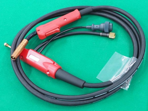 画像1: Panasonic CO2/MAG溶接用トーチ RED TORCH 4 YT-18CSB4 3m (1)