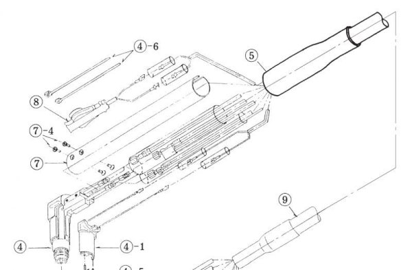 画像3: ダイヘン エアープラズマ切断トーチ用トーチスイッチアセンブリ　K2432A00 (3)