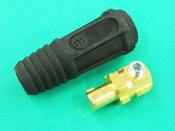 画像3: マイト工業 MT-200FDP/200AF/MDM-200用ホルダー線,アースクリップ線用オスジョイント SKM-35型 (3)