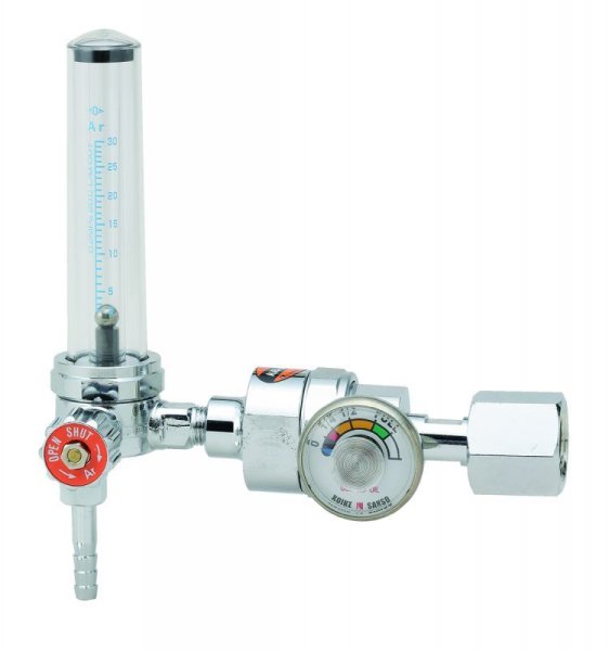 画像2: OUT式フローメータ付調整器 アルゴン用 小池酸素工業 (2)