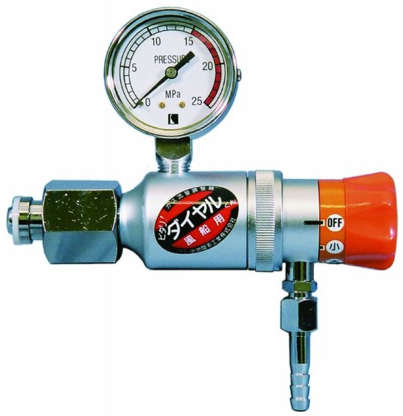 画像3: ダイヤル式流量調整器 風船用ヘリウム(容器用) 小池酸素工業 (3)