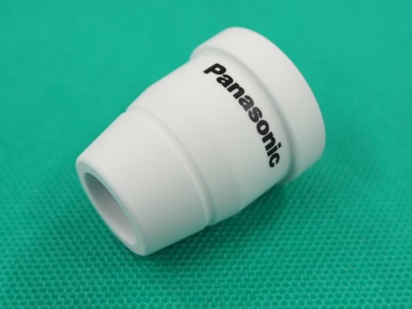 画像1: Panasonicエアープラズマ用純正 取付溝付シールドカップ (フィンガーガード取付溝付) (#34099） TGN00150 35A (1)